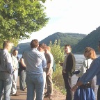 We stopped by the Rhine for a photo op
